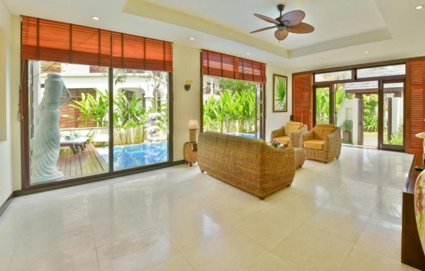 03 Bedrooms Pool Villa + 60′ massage body/khách/đêm – FURAMA RESORT & SPA